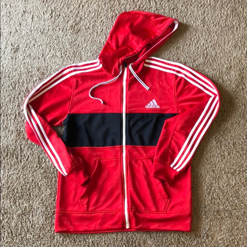 Adidas Full-Zip Hooded Sweatshirt